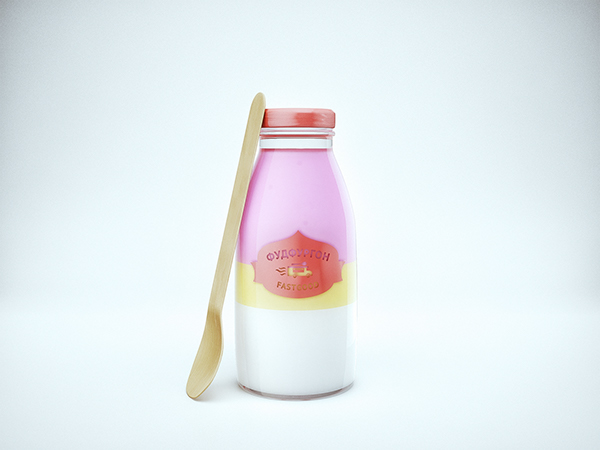 FoodFurgon 奶茶速飲餐車品牌形象設計VI設計6