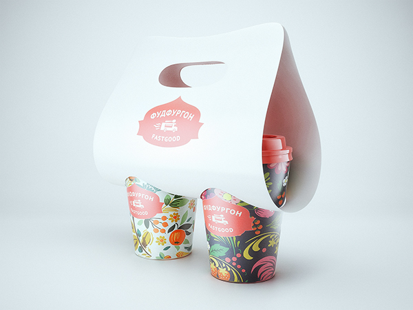 FoodFurgon 奶茶速飲餐車品牌形象設計VI設計8