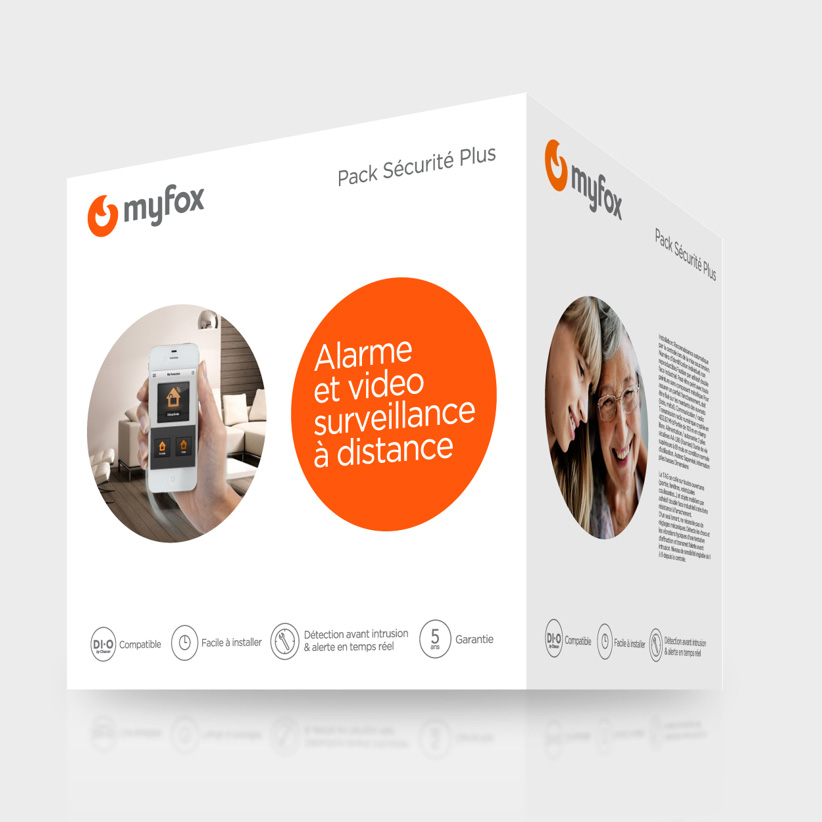 Myfox我的狐貍家庭安全消費電子品牌包裝設計4