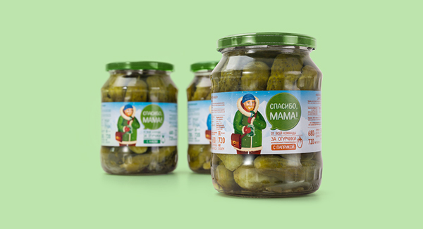 Mom醬瓜咸菜腌制品品牌包裝設計-上海包裝設計公司分享1