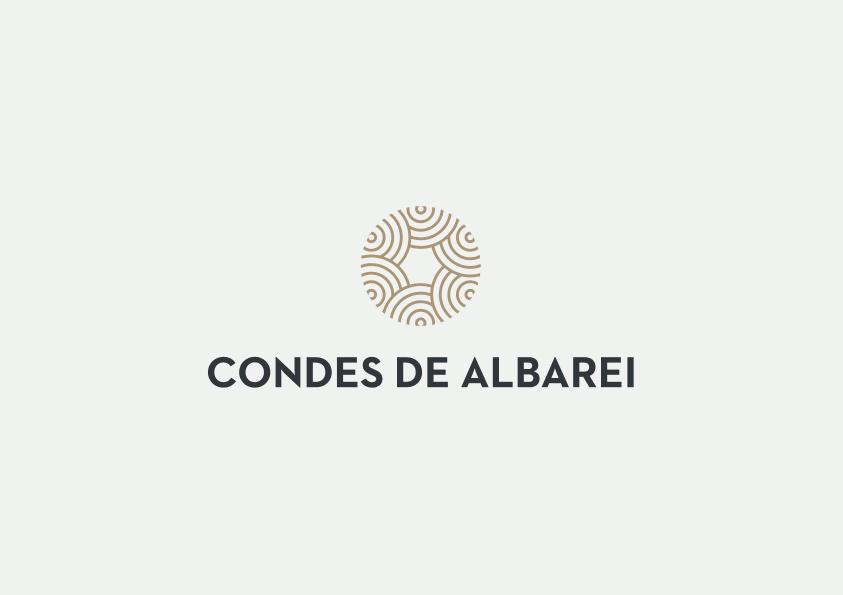 Condes de Albarei 葡萄酒莊logo設(shè)計4