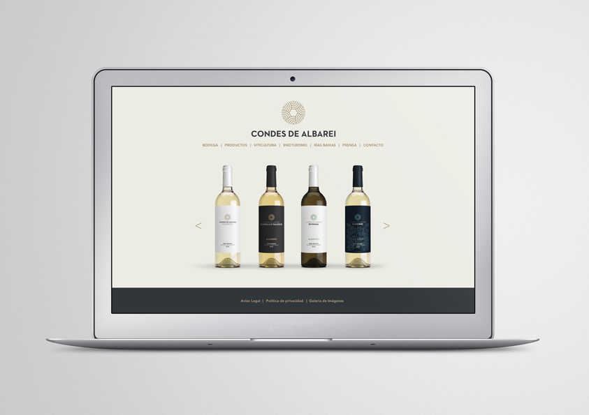 Condes de Albarei 葡萄酒莊-網(wǎng)站策劃設(shè)計