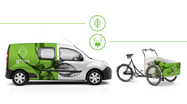 groot 有機(jī)農(nóng)場(chǎng)品牌形象設(shè)計(jì)-配送車(chē)輛形象設(shè)計(jì)