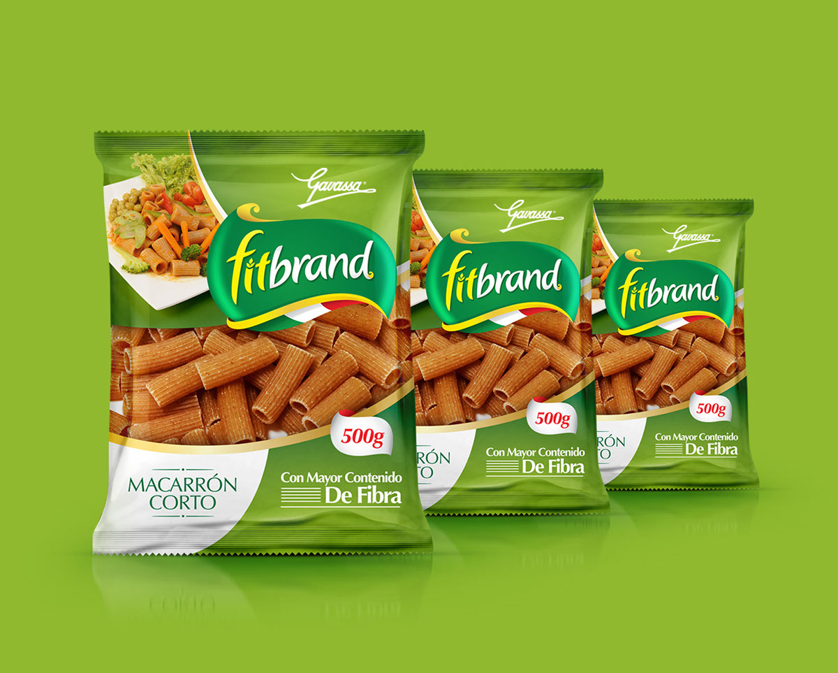 意大利Fitbrand 面食休閑食品調味品包裝設計5
