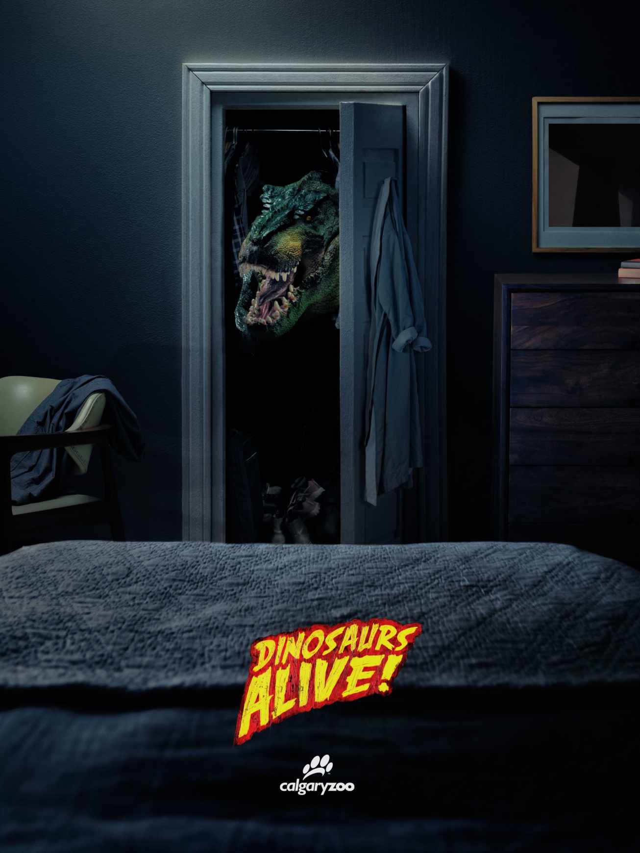 Calgary動物園動物系列平面廣告創意設計-上海廣告設計公司尚略分享2