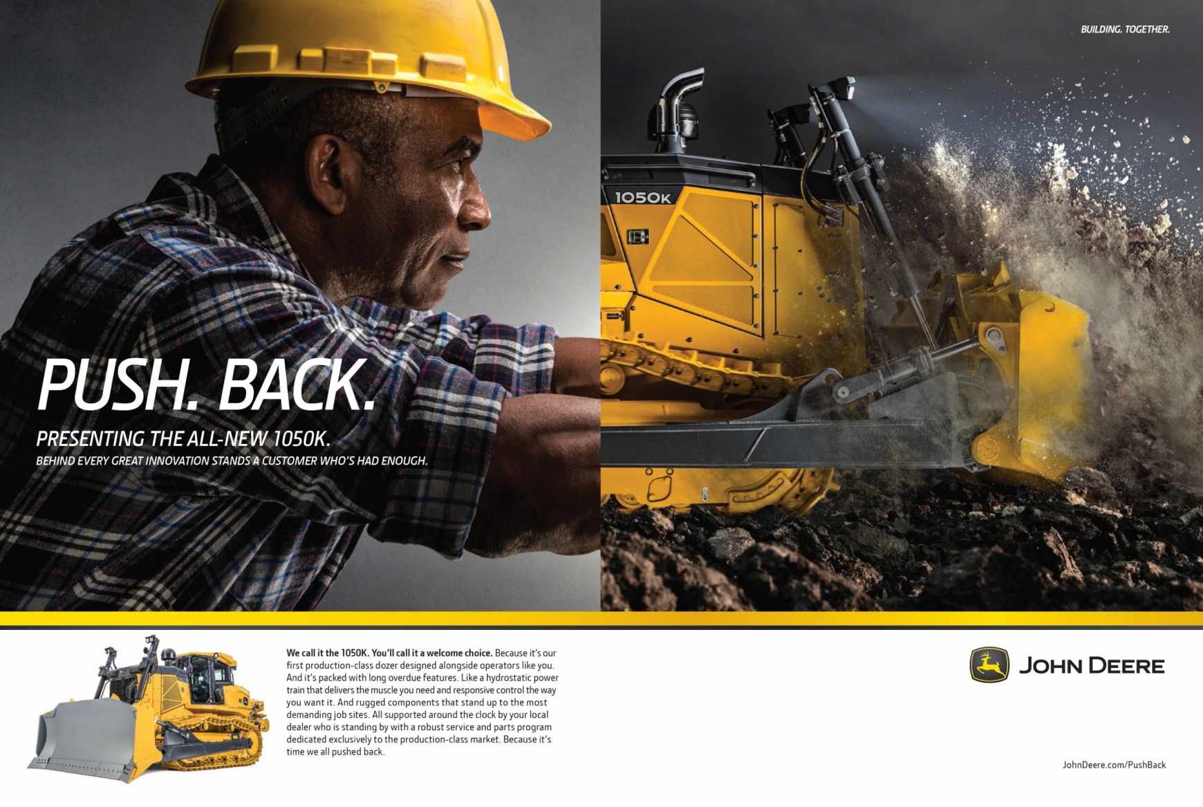 John Deere約翰迪爾工程建筑機械平面廣告創意設計-上海廣告設計公司4