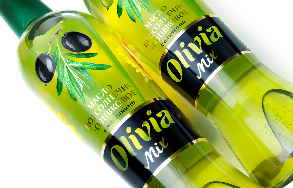 上海食用油包裝設計公司分享 Olivia橄欖油葵花籽油包裝設計3