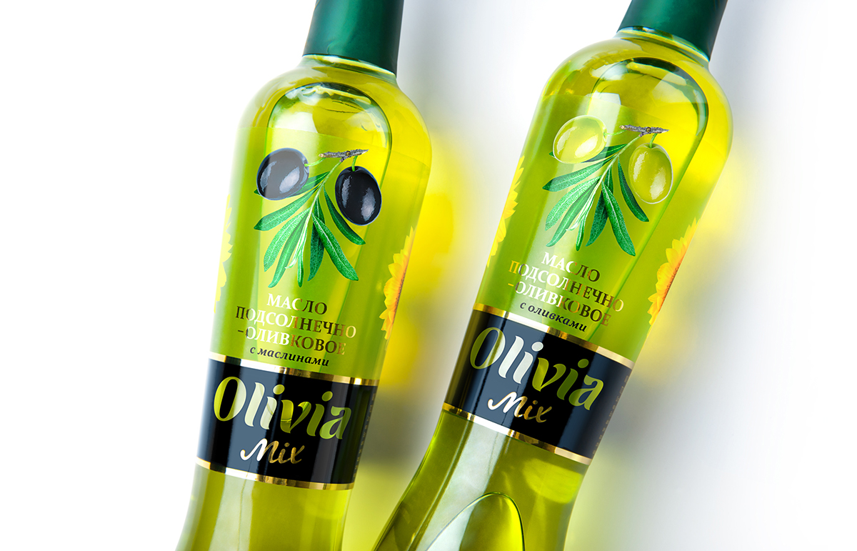 上海食用油包裝設計公司分享 Olivia橄欖油葵花籽油包裝設計5