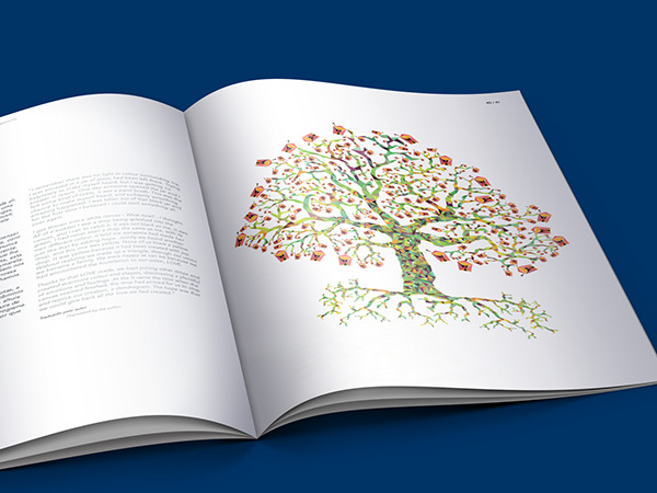 紅包樹藝術插畫設計-上海平面設計公司平面設計藝術鑒賞2