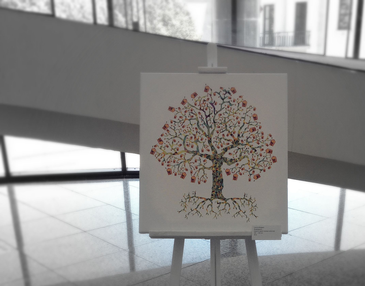 紅包樹藝術插畫設計-上海平面設計公司平面設計藝術鑒賞3