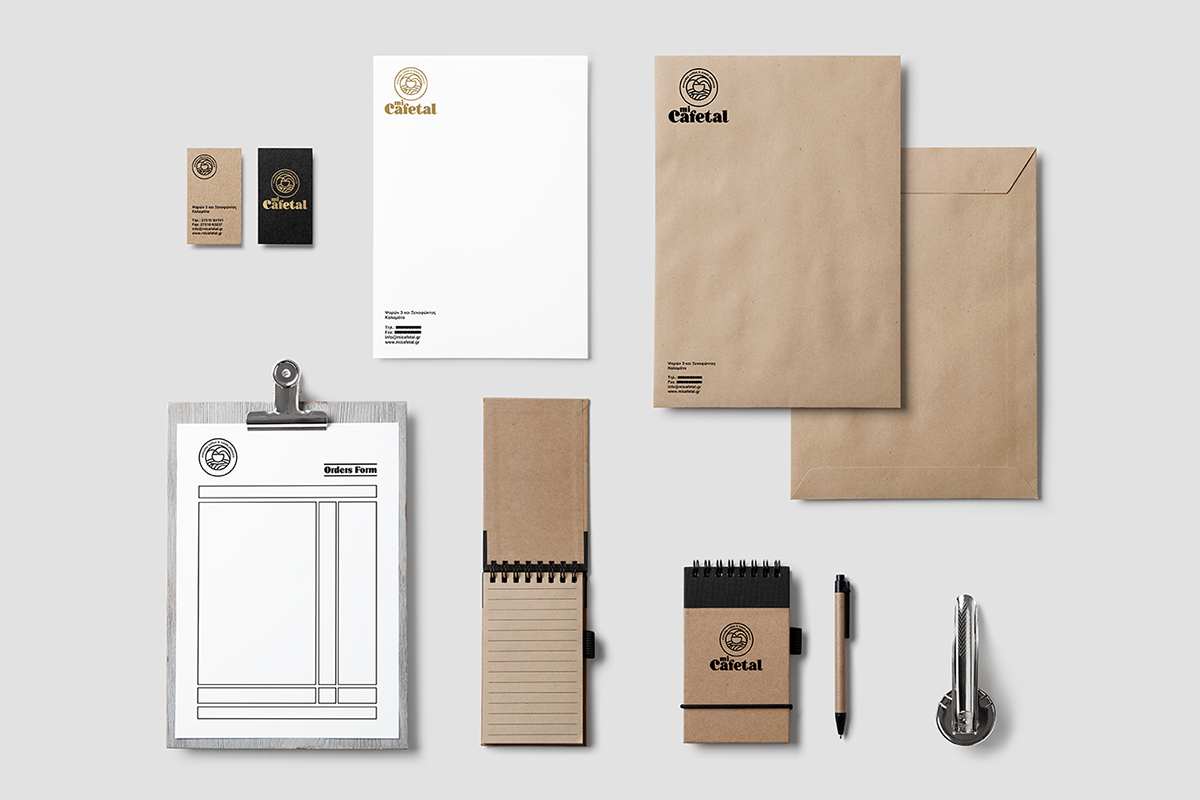 Mi Cafetal 咖啡連鎖店品牌標志設計VI視覺形象設計-上海VI設計公司9