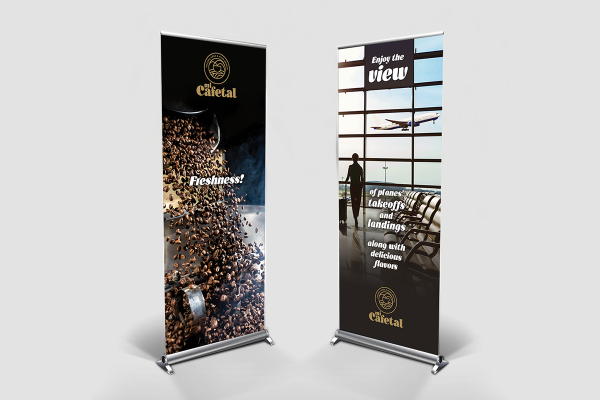 Mi Cafetal 咖啡連鎖店品牌標志設計VI視覺形象設計-上海VI設計公司10