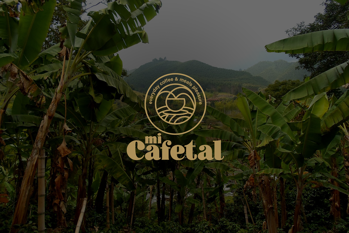 Mi Cafetal 咖啡連鎖店品牌標志設計VI視覺形象設計-上海標志設計公司1