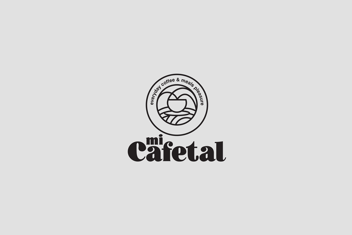 Mi Cafetal 咖啡連鎖店品牌標志設計VI視覺形象設計-上海標志設計公司2