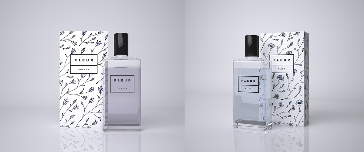 FLEUR化妝品品牌包裝設計6