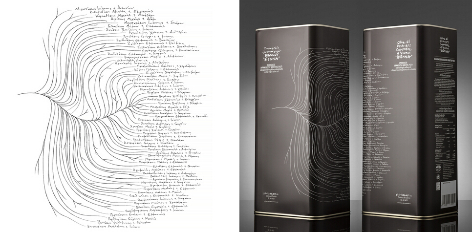 Viannos橄欖油樹形包裝設計-上海食用油包裝設計公司設計分享3