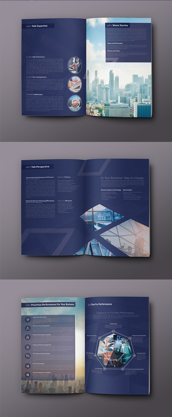 上海畫冊設計公司分享 Plexure CRM軟件公司宣傳畫冊設計4