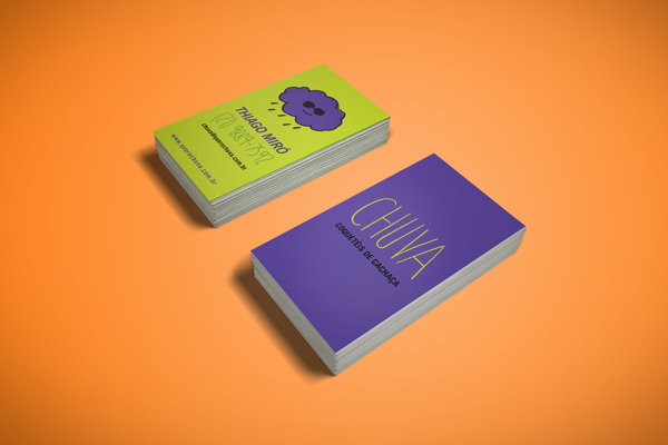 Chuva 果汁雞尾酒品牌名片形象設計7