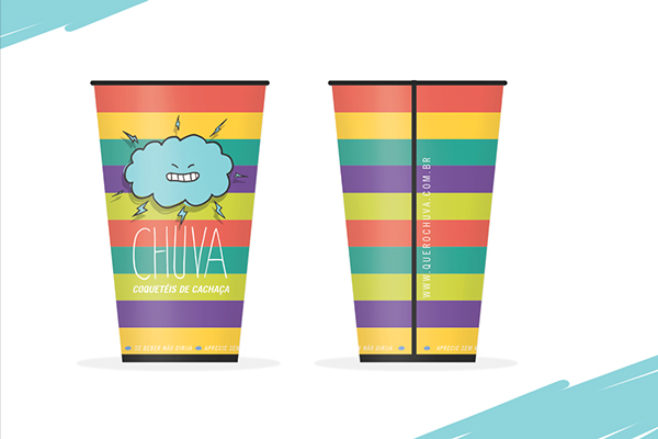 Chuva 果汁雞尾酒紙杯設計9