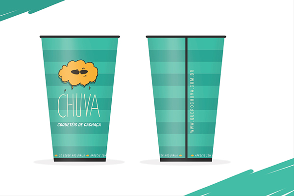 Chuva 果汁雞尾酒紙杯設計10