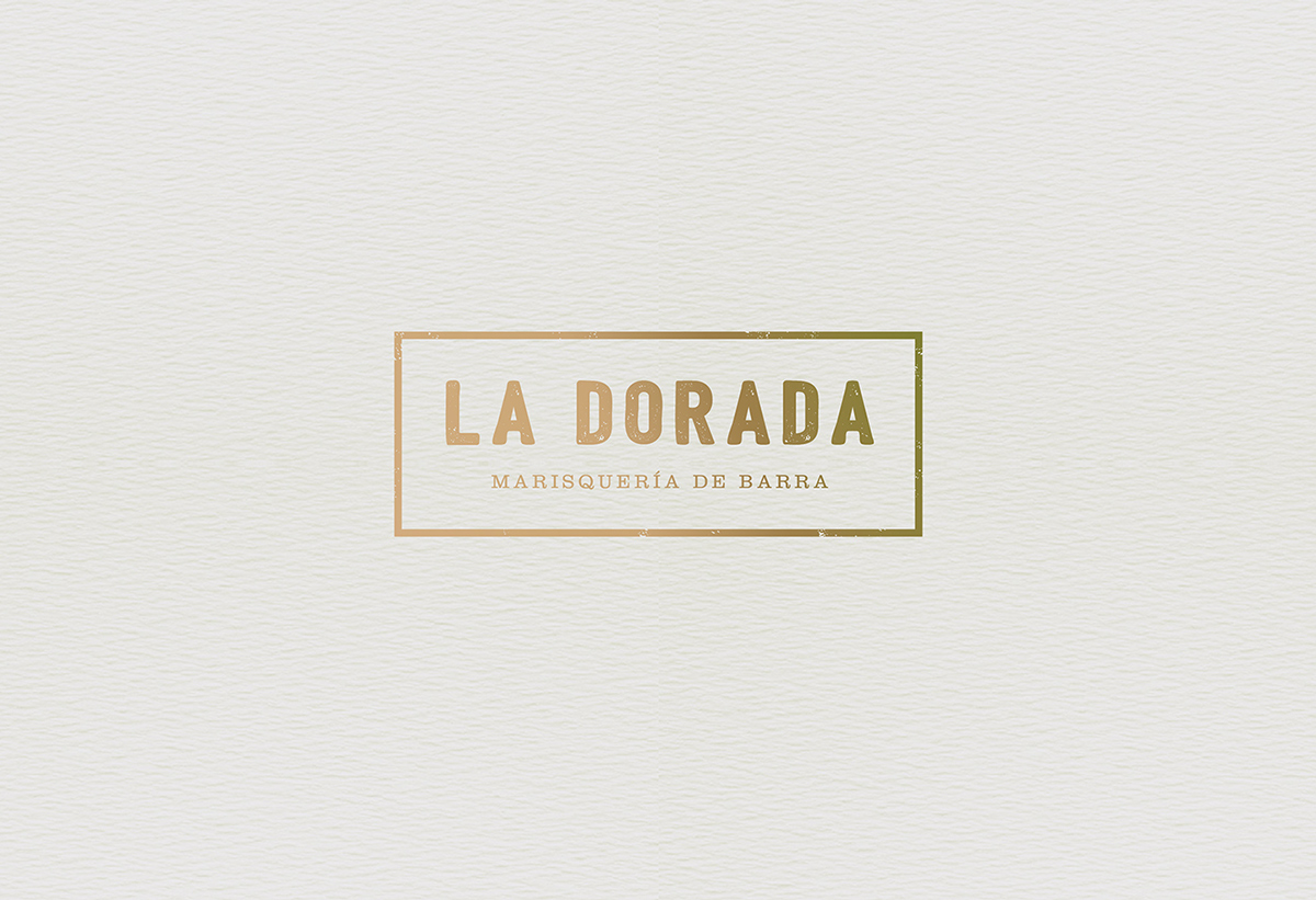 La Dorada 海洋海鮮餐廳品牌VI形象設計1-標志設計