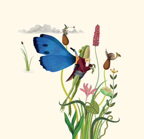 2.農(nóng)夫山泉礦泉水包裝設計之長白山春季插圖