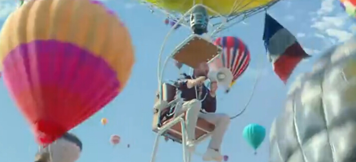巴黎水Perrier氣泡水快樂氣球篇TVC電視廣告-廣告截圖2