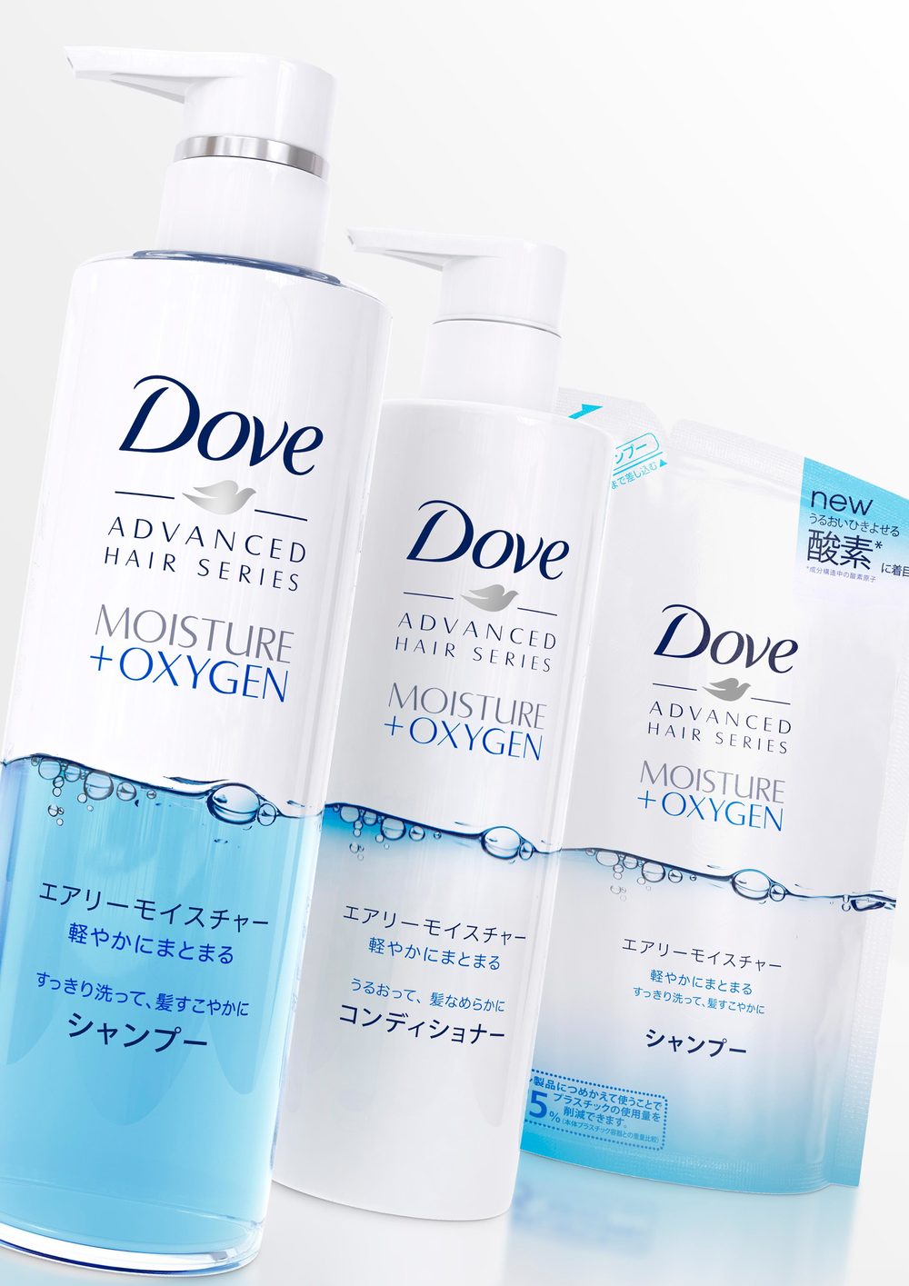 上海包裝設計公司分享：多芬日本護發產品包裝設計2