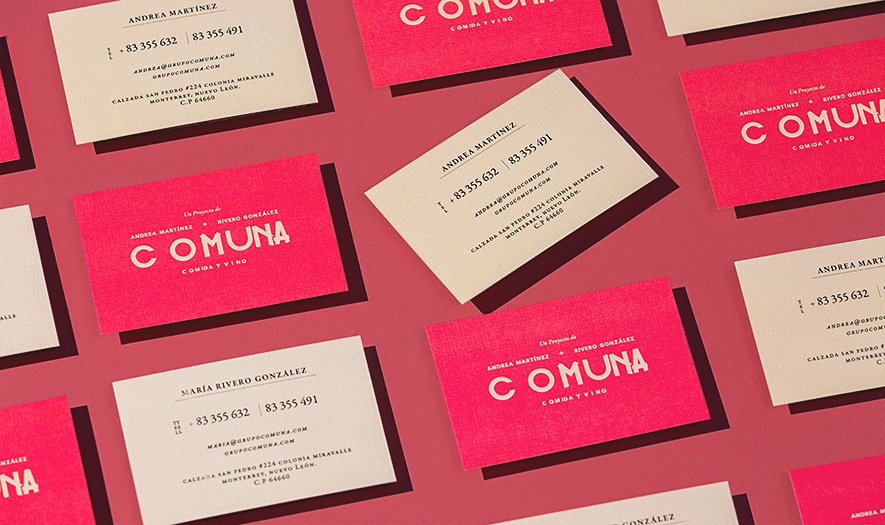 墨西哥COMUNA餐廳餐飲品牌VI視覺形象設計9