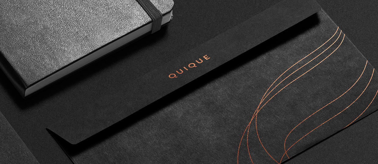 3.法國Quique化妝品品牌VI設計-上海VI設計公司