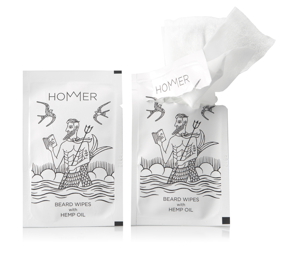 HOMMER 荷馬男士美容化妝品面膜包裝設計2