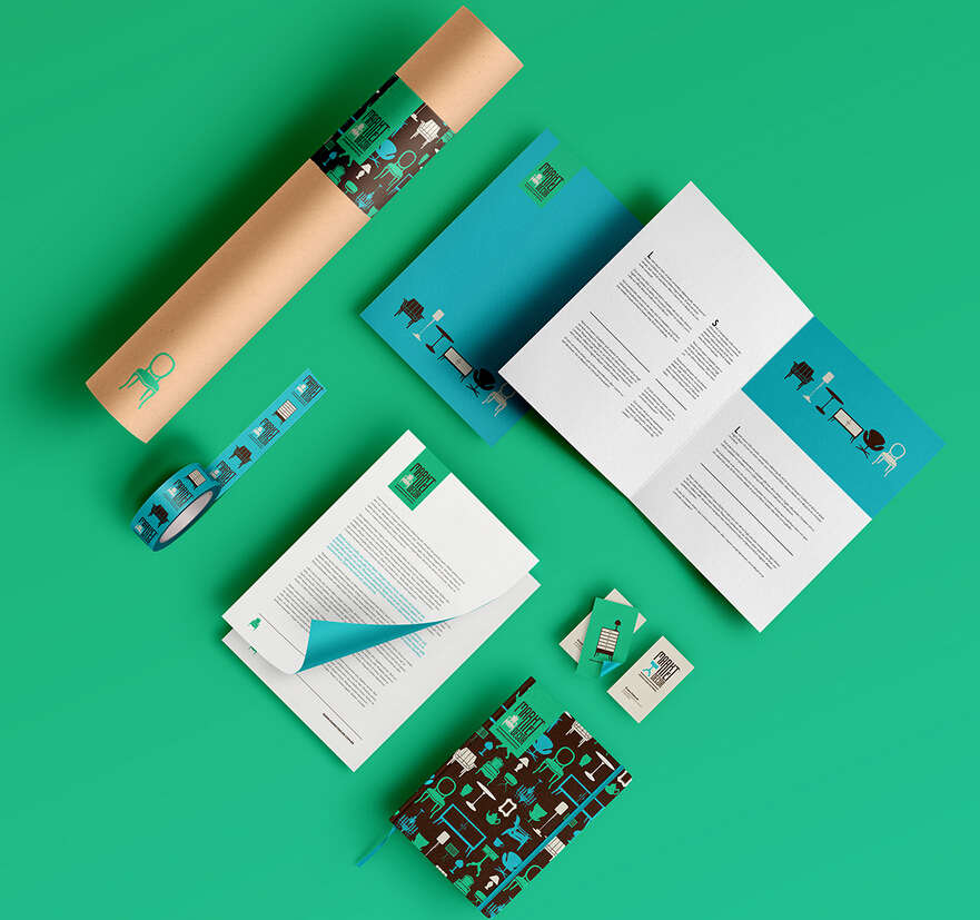 Market Decor 家具品牌店品牌VI視覺(jué)形象識(shí)別設(shè)計(jì)3