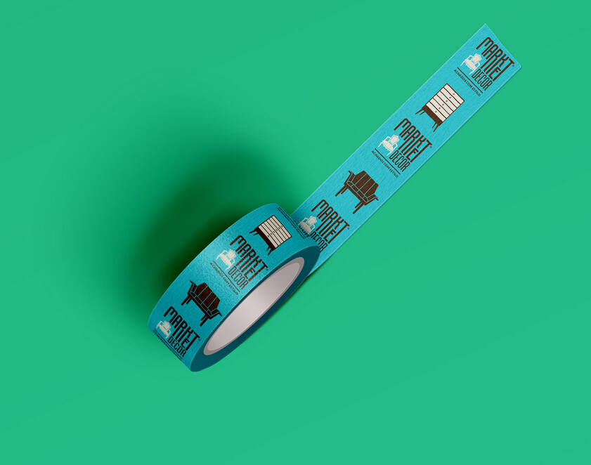 Market Decor 家具品牌店品牌VI視覺(jué)形象識(shí)別設(shè)計(jì)5-打包帶視覺(jué)設(shè)計(jì)