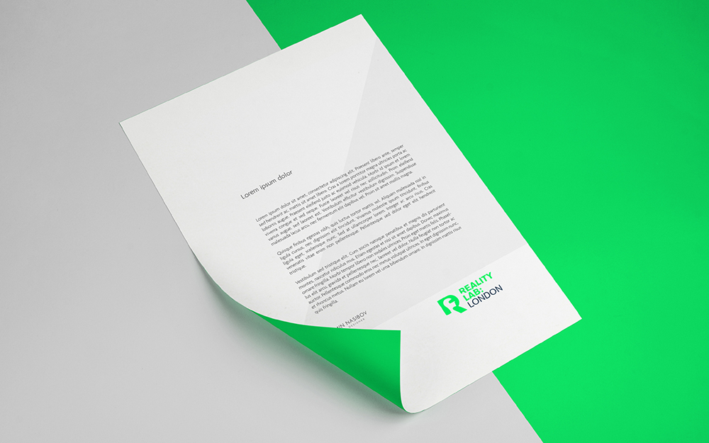 倫敦Reality虛擬現實實驗室品牌VI設計10