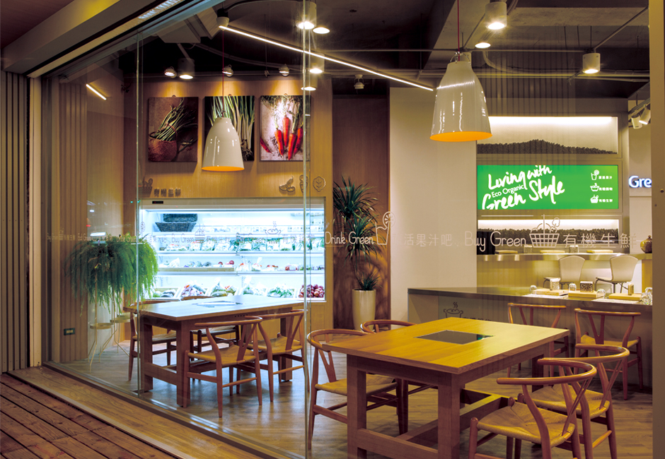 綠之巣有機農產品銷售店鋪SI空間設計14