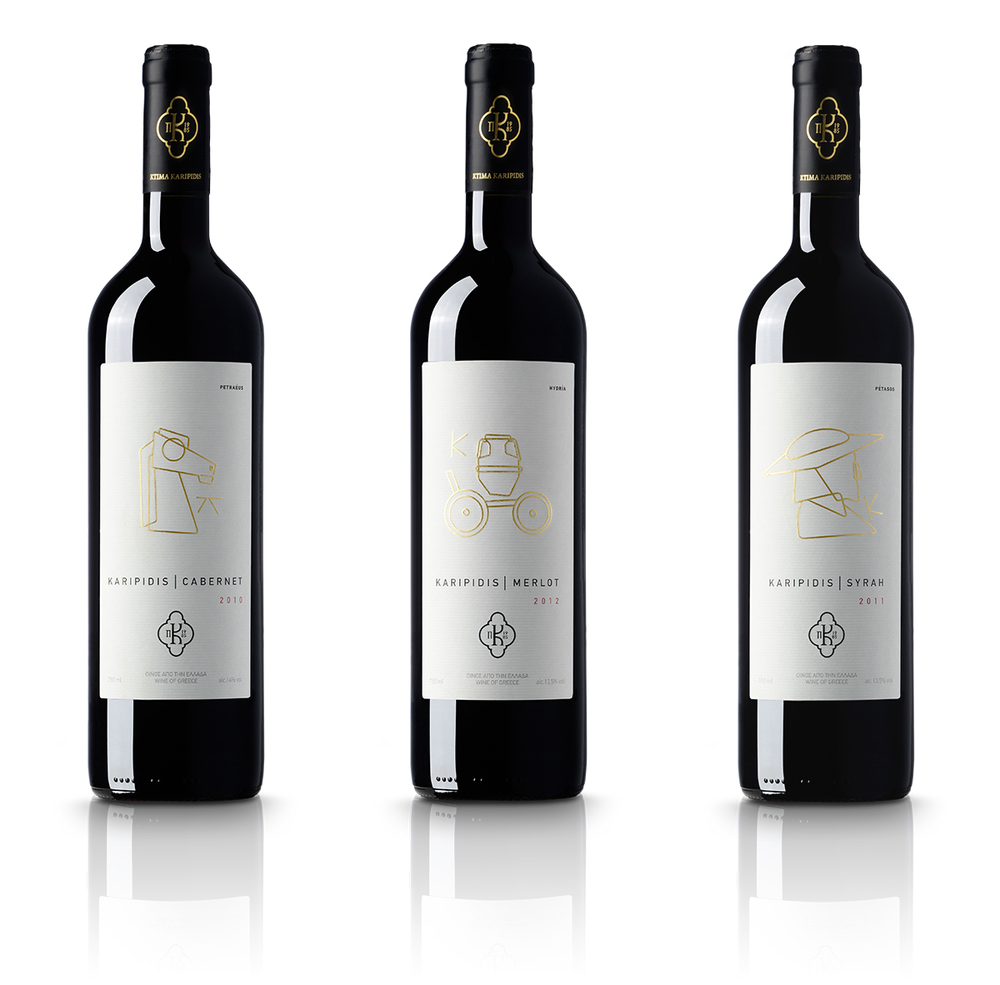 上海包裝設計公司分享：Karipidis 葡萄酒考古篇包裝設計2