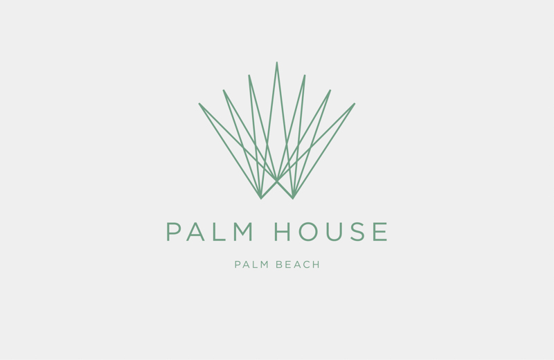 Palm House 棕櫚海景旅游度假房地產(chǎn)標(biāo)志設(shè)計品牌視覺形象設(shè)計2