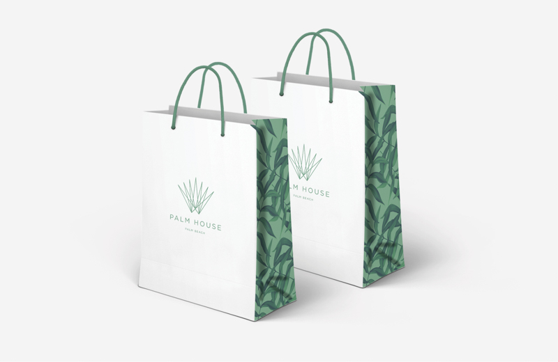 Palm House 棕櫚海景旅游度假房地產(chǎn)標(biāo)志設(shè)計品牌視覺形象設(shè)計6