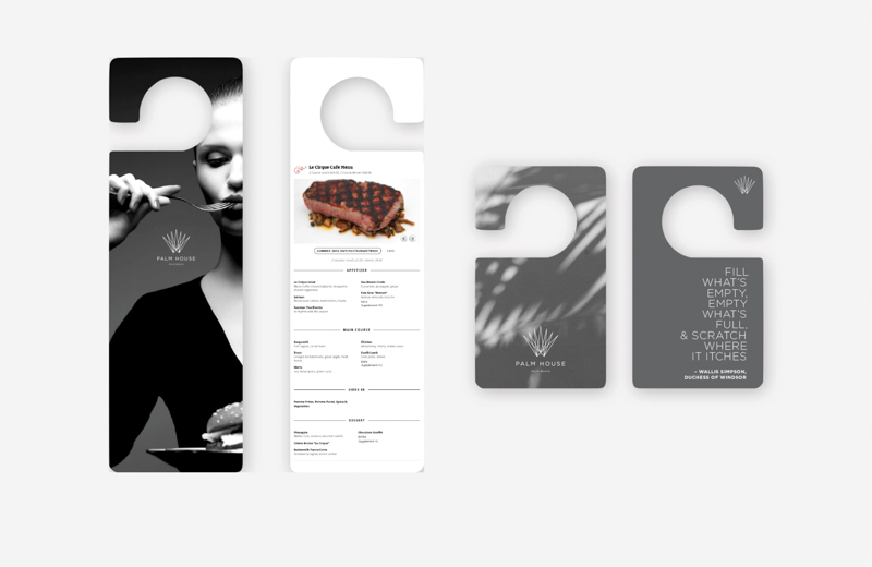 Palm House 棕櫚海景旅游度假房地產(chǎn)標(biāo)志設(shè)計品牌視覺形象設(shè)計7