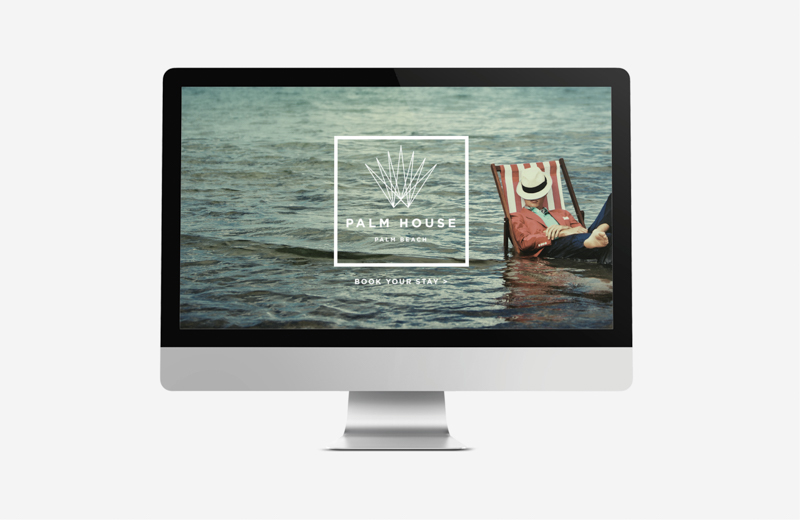 Palm House 棕櫚海景旅游度假房地產(chǎn)標(biāo)志設(shè)計品牌視覺形象設(shè)計8