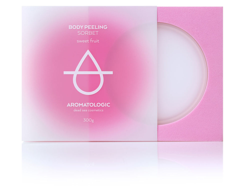 Aromatologic 保濕化妝品標志設計包裝設計4-櫻桃味包裝