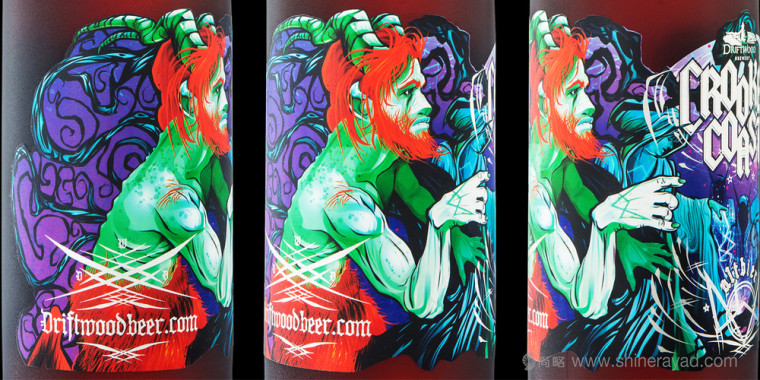 尚略上海包裝設計公司分享：Crooked 啤酒科幻插畫版包裝設計1