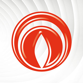 意大利采暖設備公司依瑪發布新火焰LOGO設計3D標志設計效果