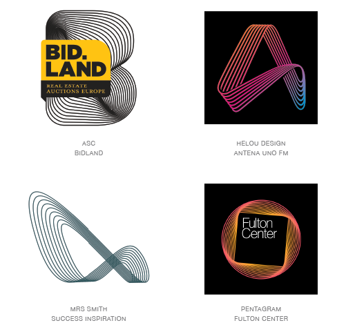 核心聚攏效果標志設計舉例