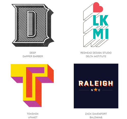 2015年LOGO設計趨勢報告中文版陰影標志設計-上海logo設計公司設計培訓