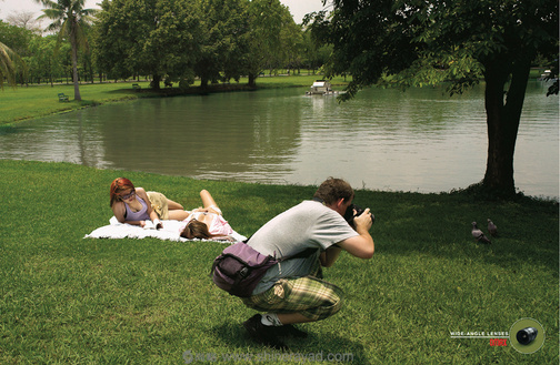 OMAX相機廣角鏡頭平面廣告2