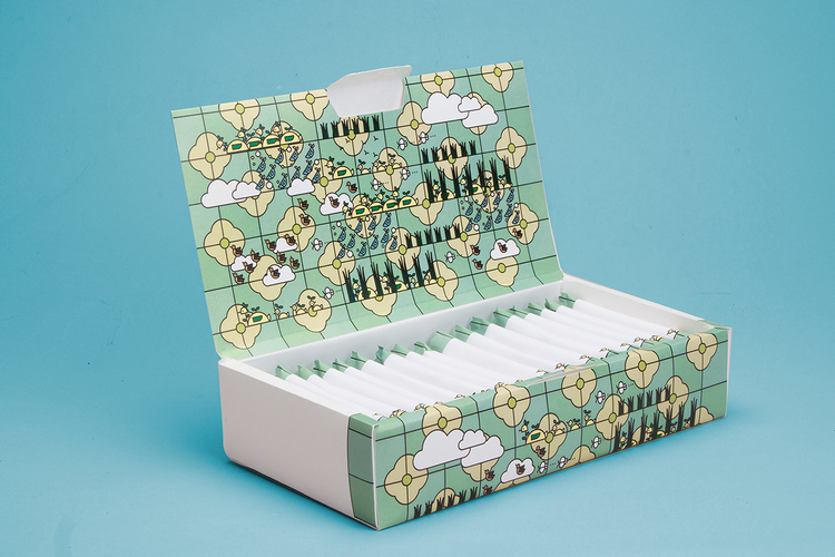 臺(tái)灣鴨米餅兒童食品品牌字體設(shè)計(jì)包裝設(shè)計(jì)14