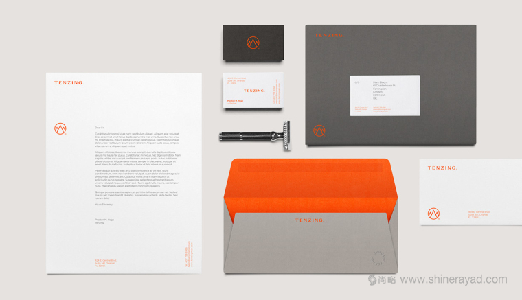 Tenzing 男士護(hù)膚品品牌VI設(shè)計(jì)1