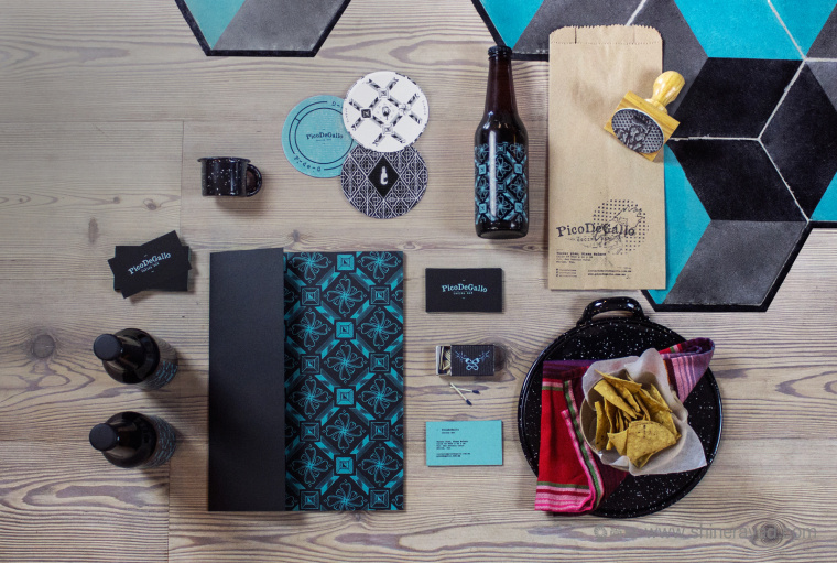 Pico De Gallo墨西哥餐廳餐飲品牌VI形象設計2上海餐飲VI設計公司