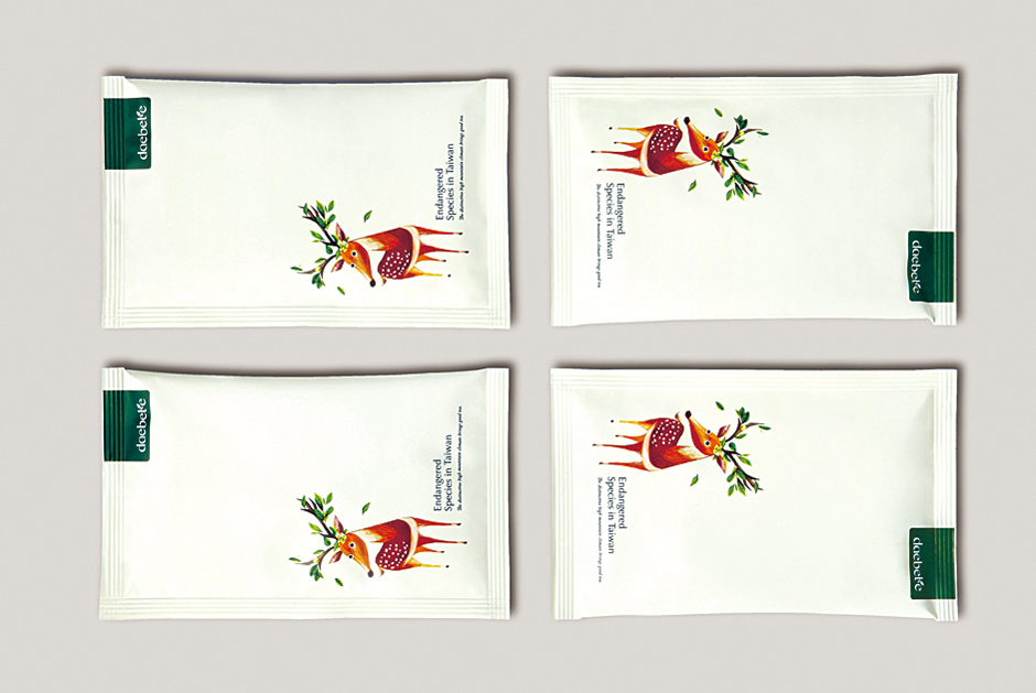 臺灣daebeté品牌茶葉動物篇禮盒包裝設計3